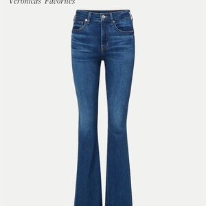 Veronica Beard Classic Blue Flare Jeans 27 waist. 31 inseam. Like new